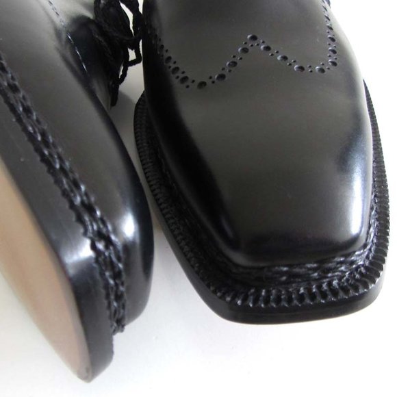 new RARE MORESCHI Tirolese wholecut brogue shoes - Picture 7 of 8